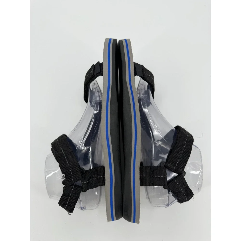 Sperry Top-Sider Mens Strappy Sport Sandals Gray Black Blue 0776070 Size 11